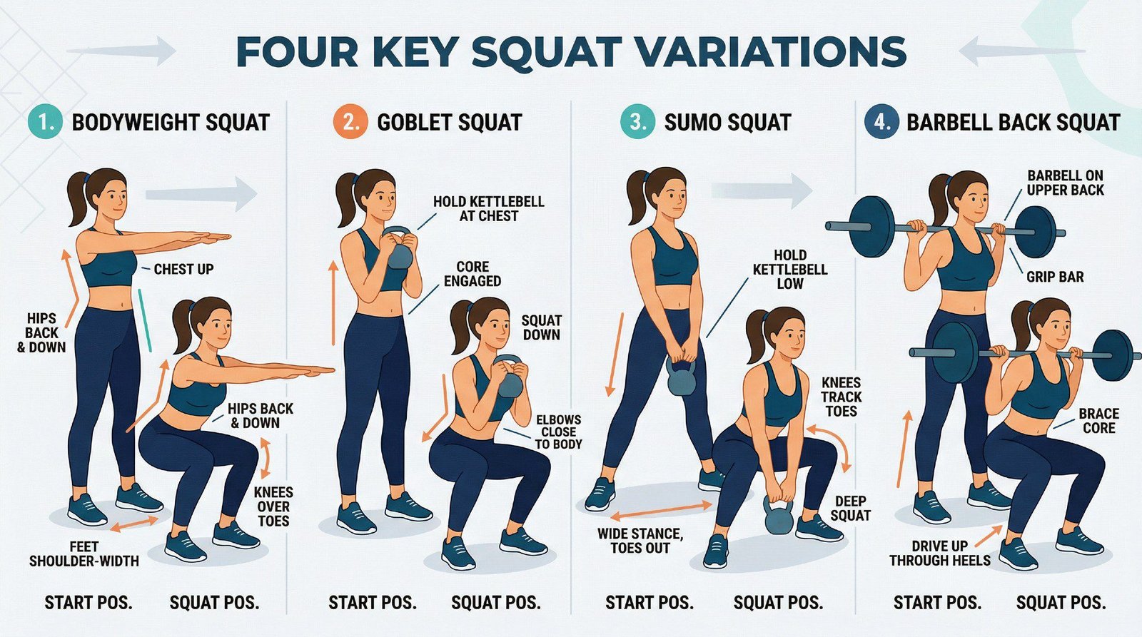 Why Squats Have Earned Their Reputation As The Ultimate Women's Exercise