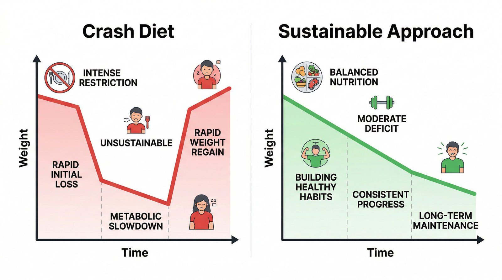 The Worst Crash Diets Ever, Their Potential Risks, And What To Do Instead
