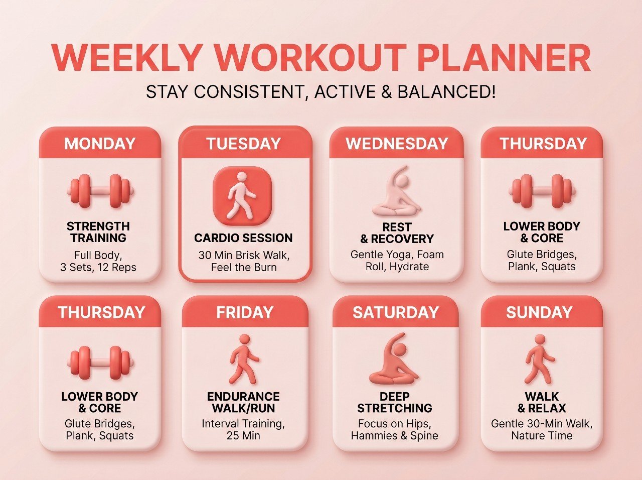 At-Home Exercises For Weight Loss