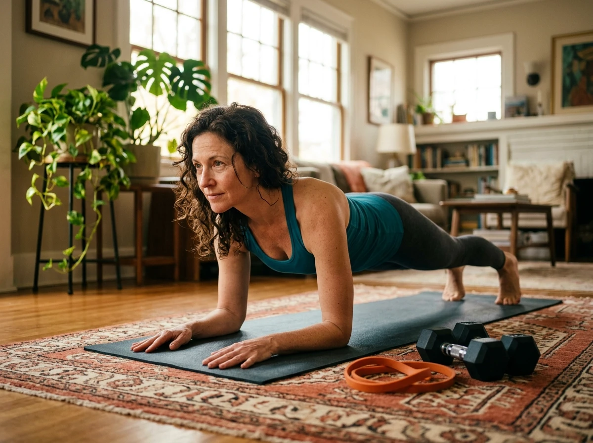 flat stomach workout plan for women over 40 02 Flat Stomach Workout Plan