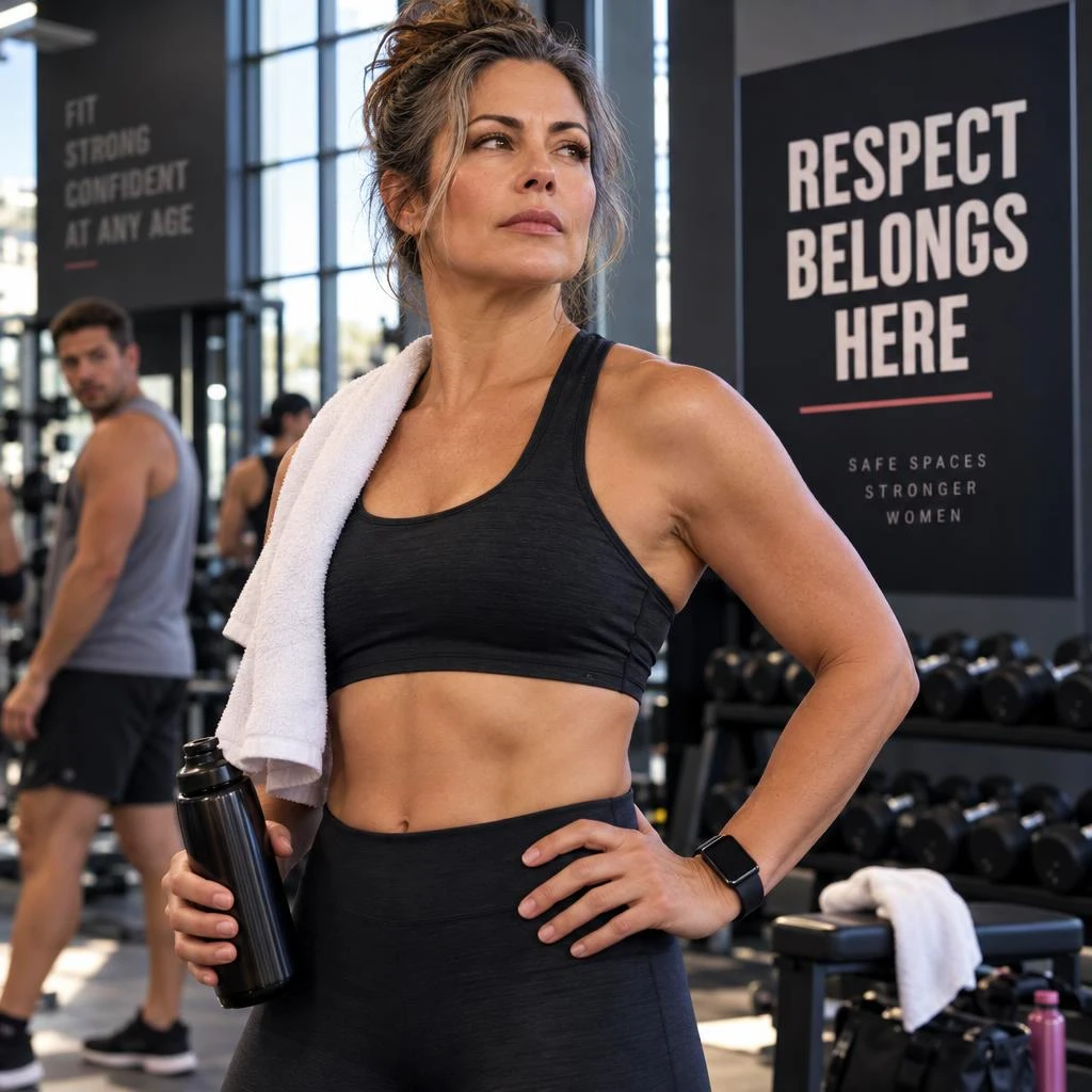 Men Staring at You At The Gym